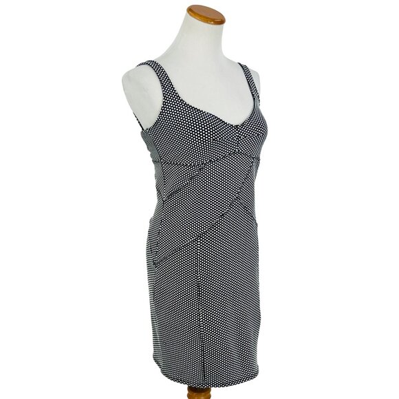 Free People Intimately Sexy Black & White Polka Dot Bodycon Mini Dress - Picture 15 of 16
